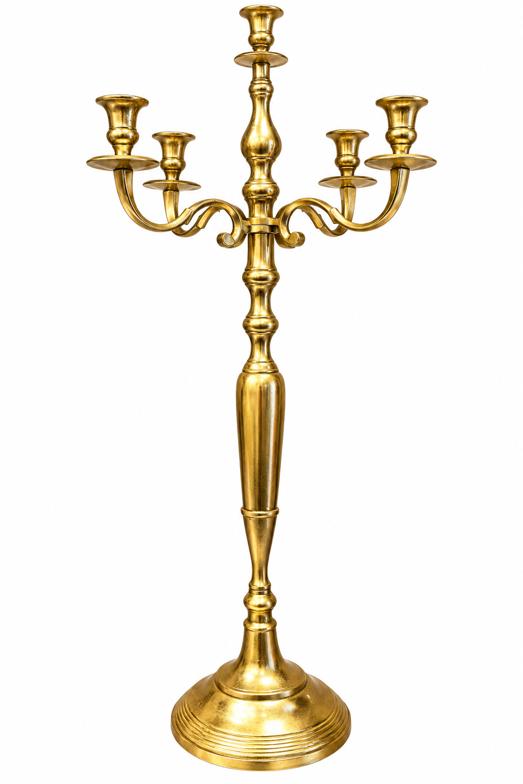 Gold candelabra