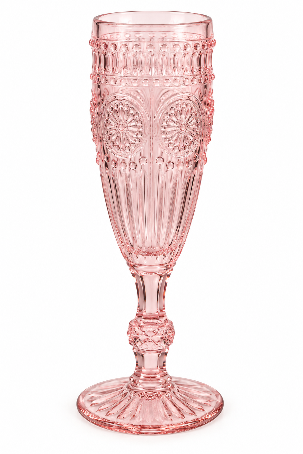 Blush champagne flute