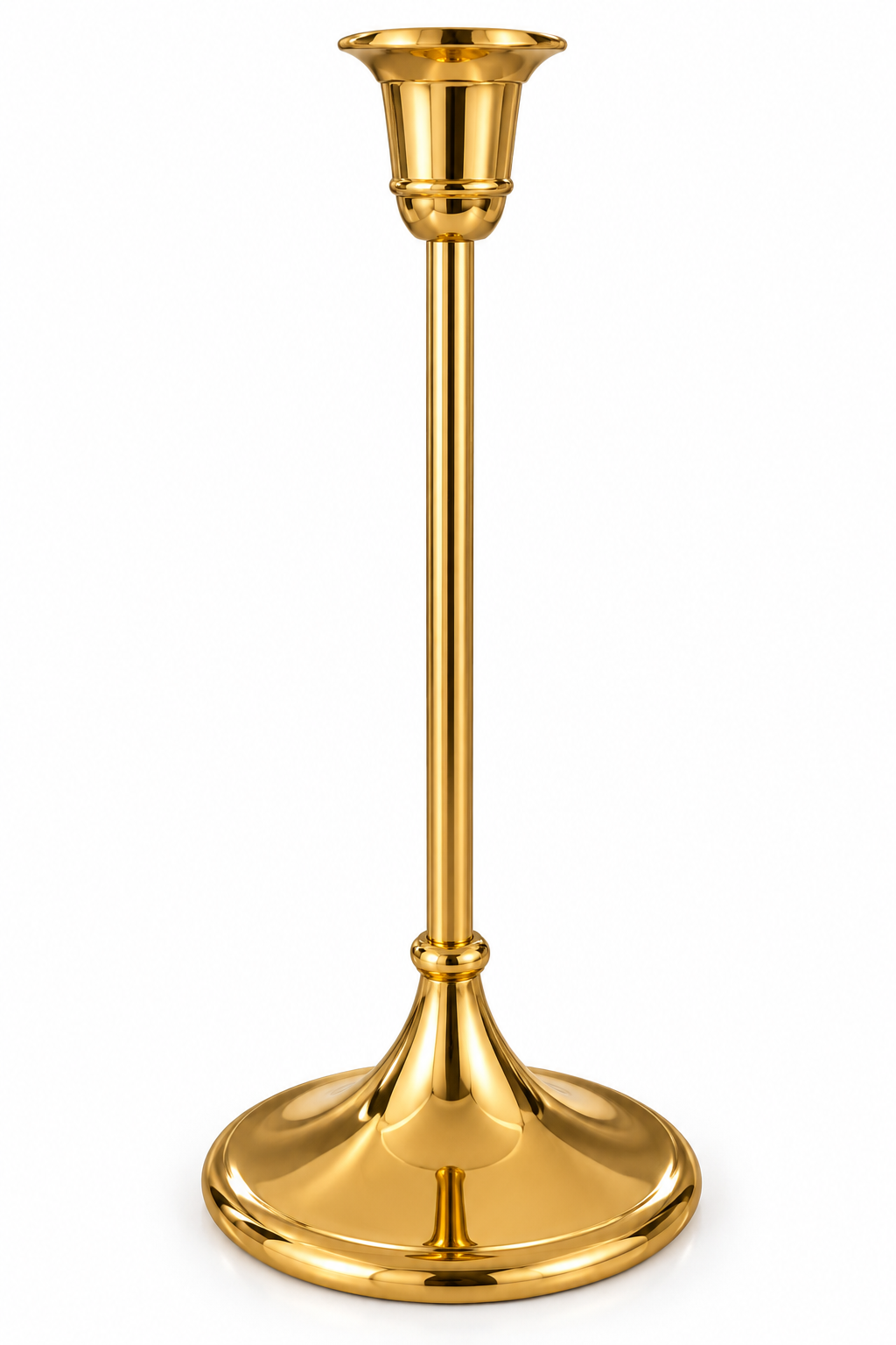 Tall polished gold