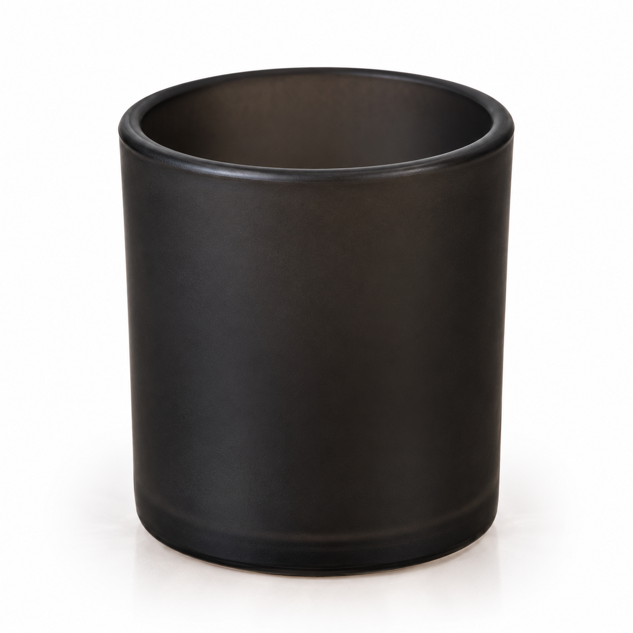 Matte black votive